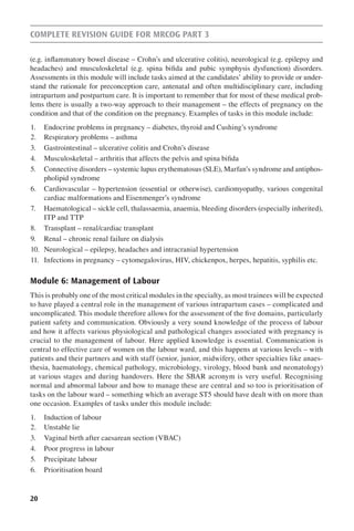 St5 Example Complete Revision Guide For Mrcog Part 3 1st Edition Justin C Konje | PDF