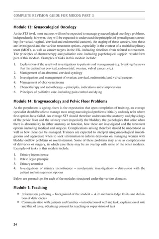 St5 Example Complete Revision Guide For Mrcog Part 3 1st Edition Justin C Konje | PDF