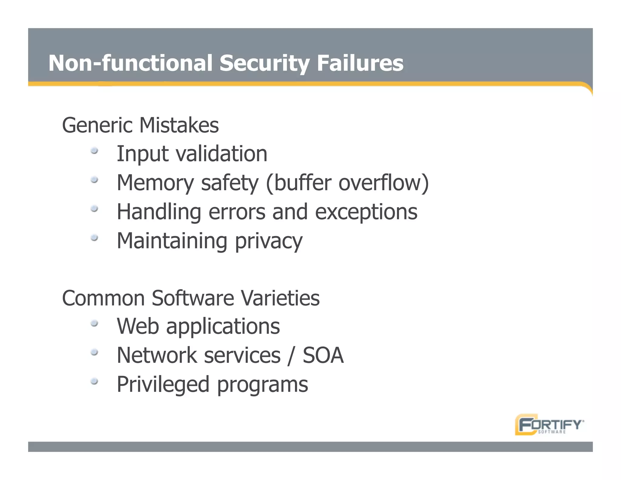 Secure Programming With Static Analysis