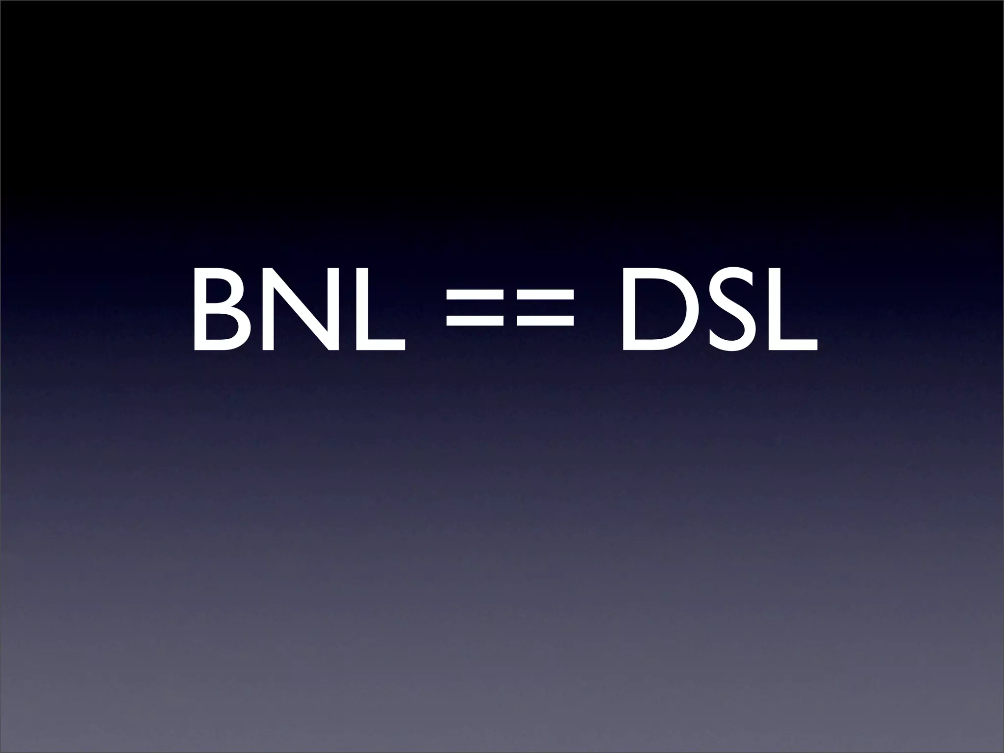 Business Natural Languages Development In Ruby