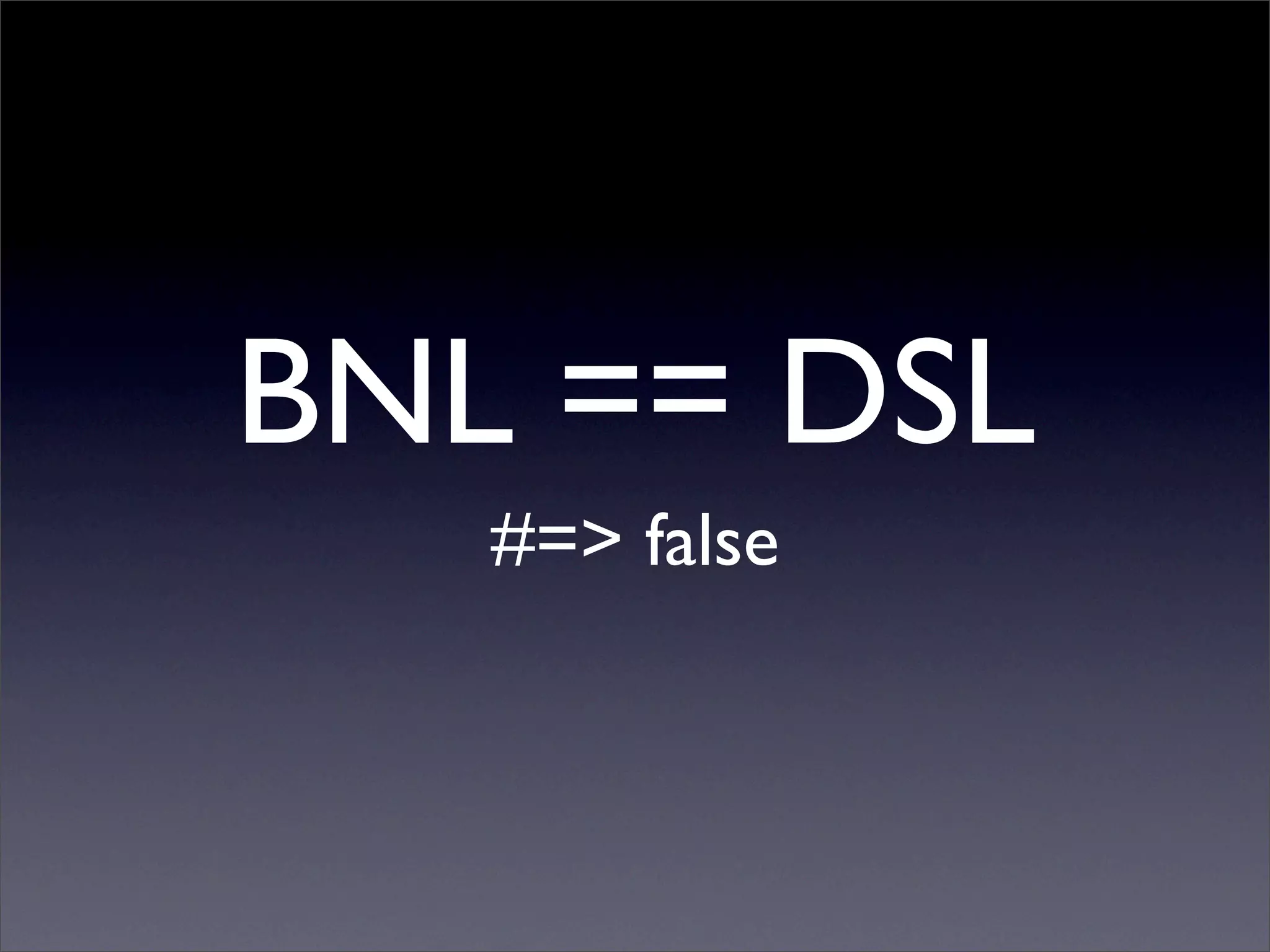 Business Natural Languages Development In Ruby