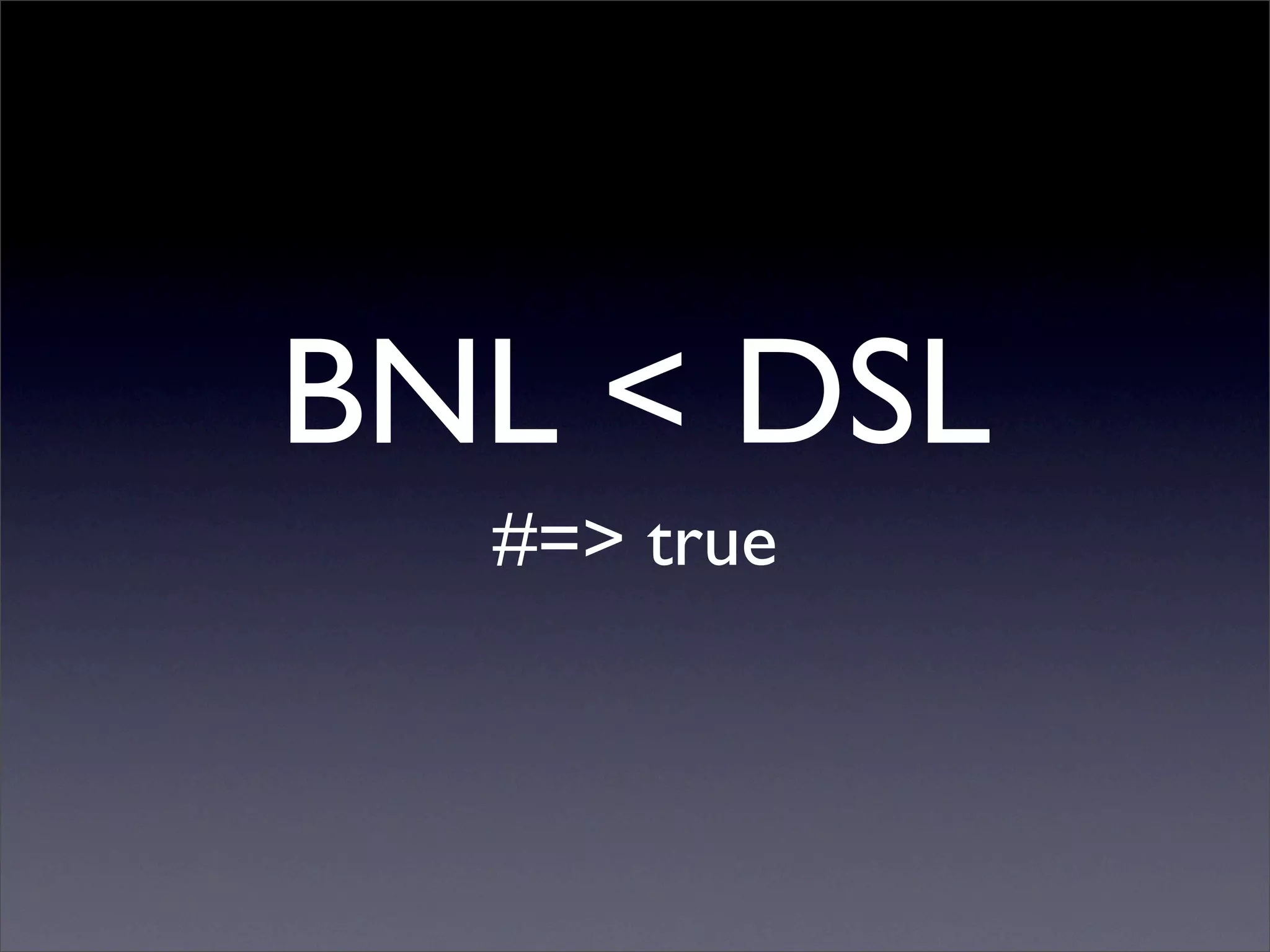 Business Natural Languages Development In Ruby