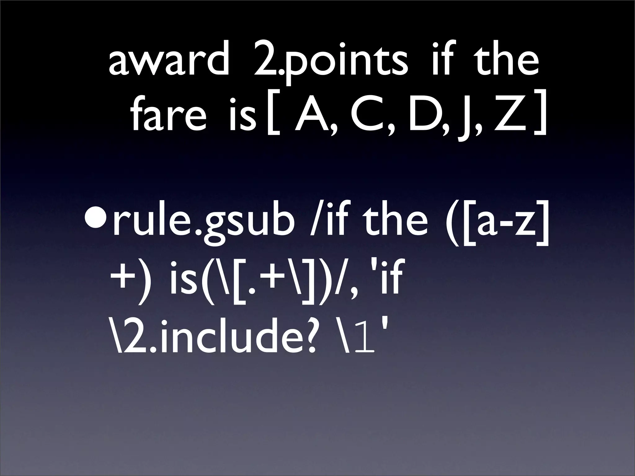 Business Natural Languages Development In Ruby