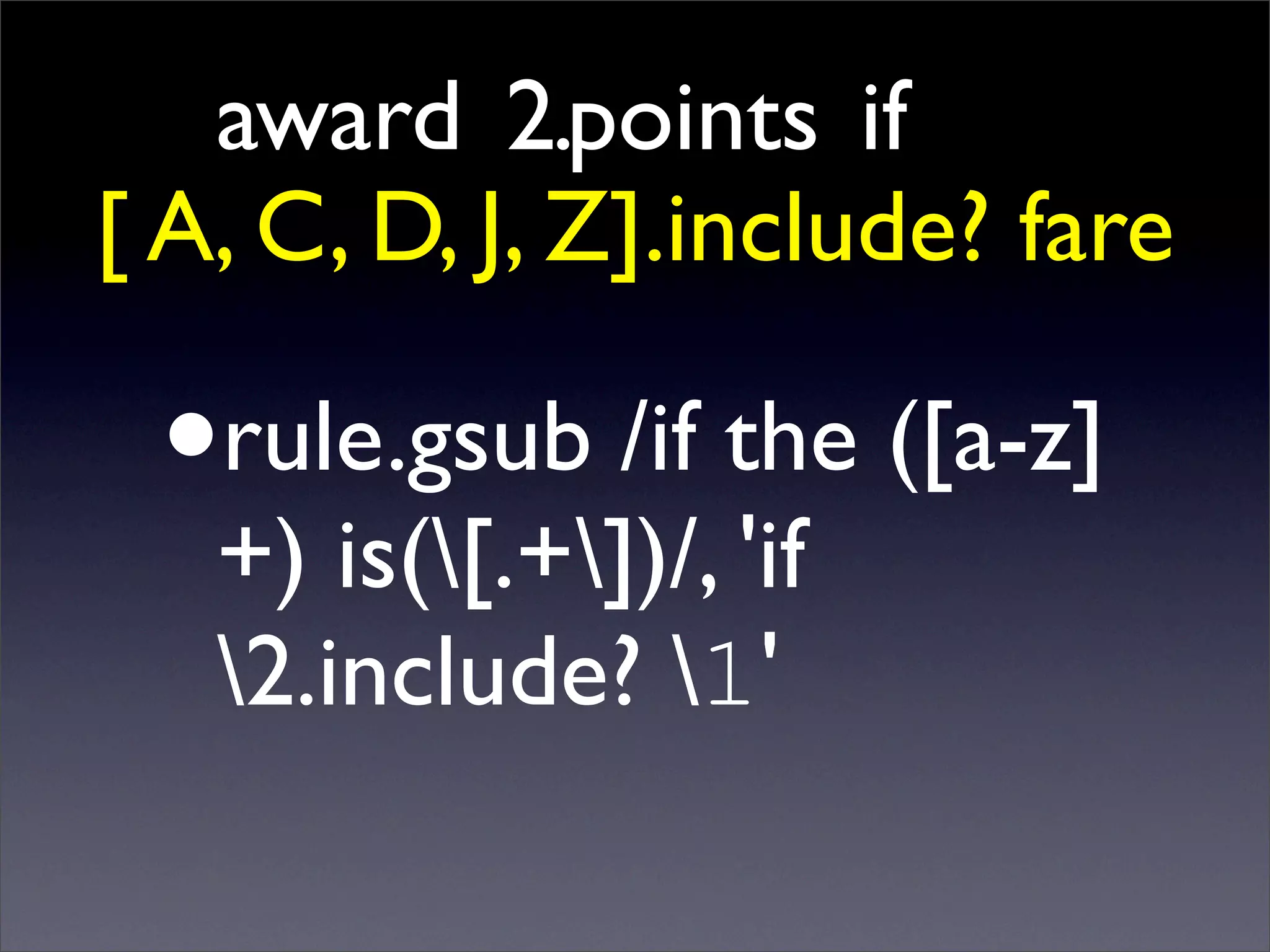 Business Natural Languages Development In Ruby