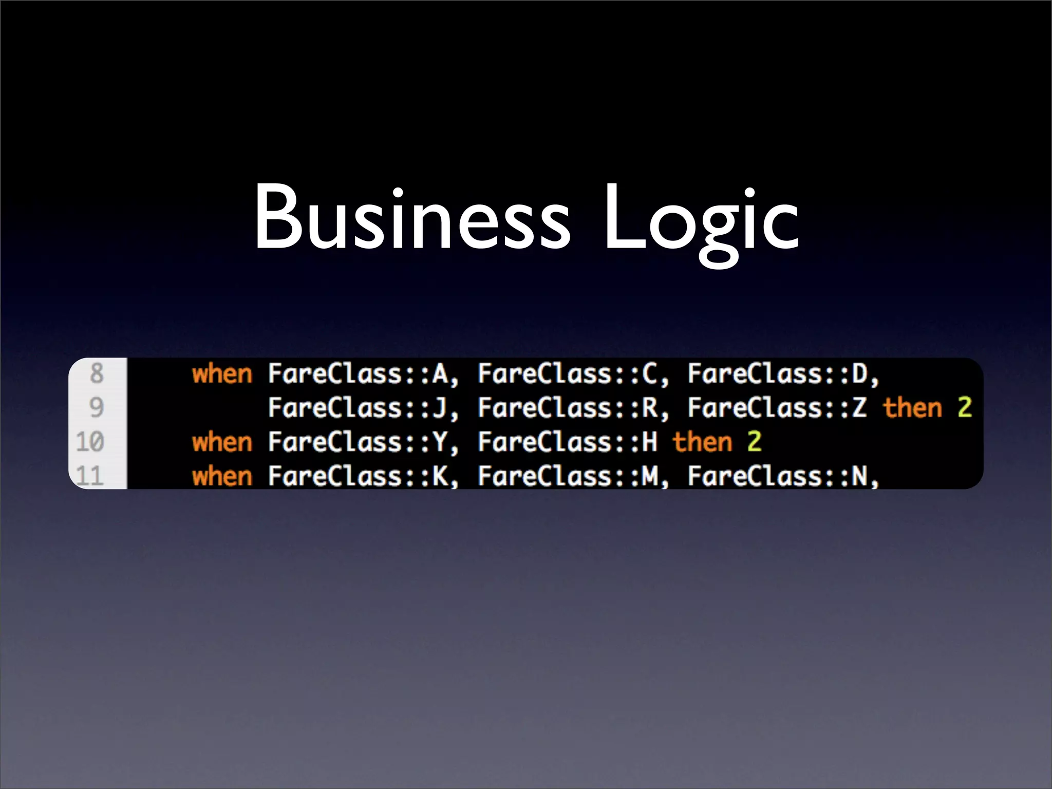 Business Natural Languages Development In Ruby