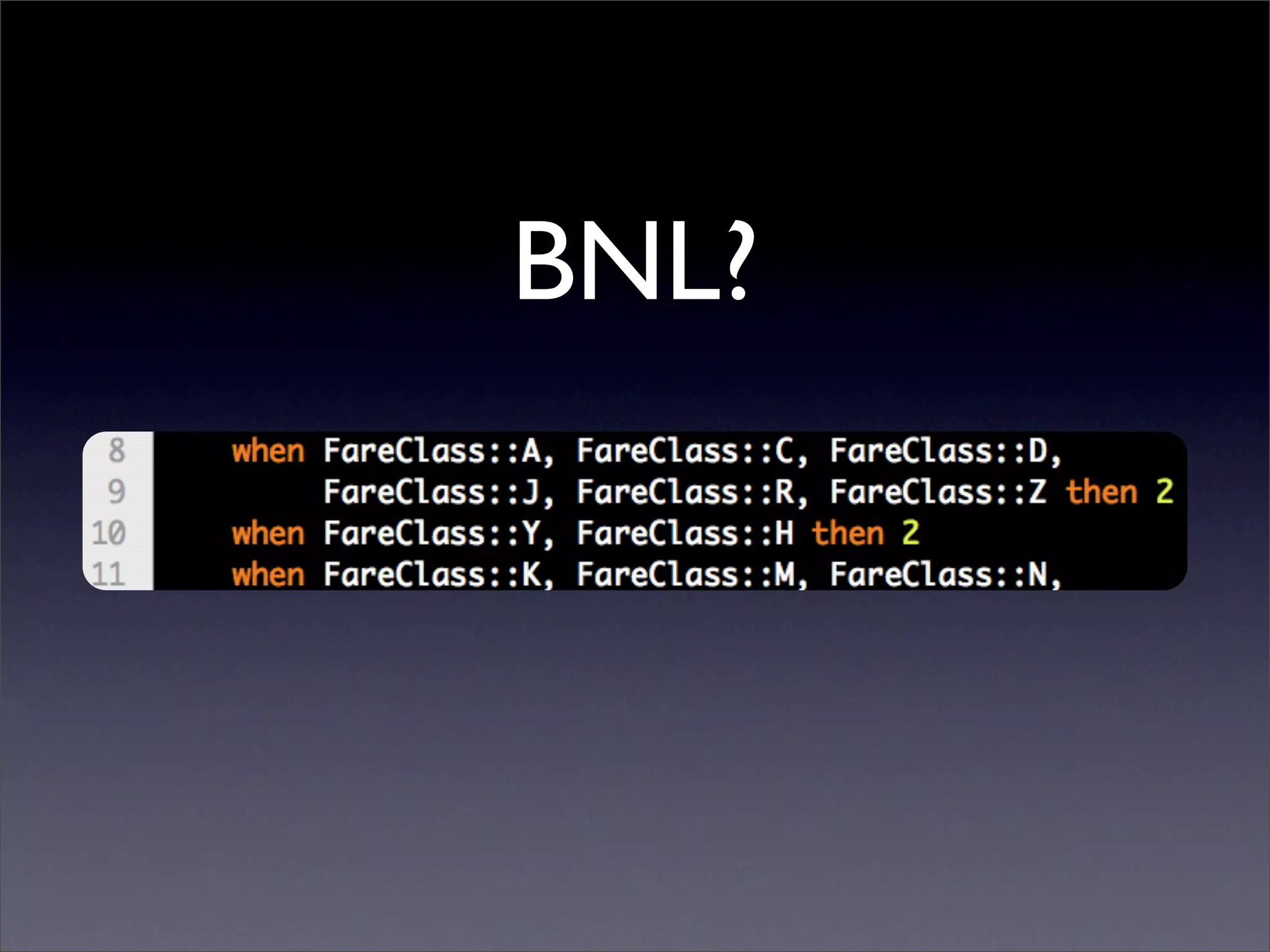 Business Natural Languages Development In Ruby