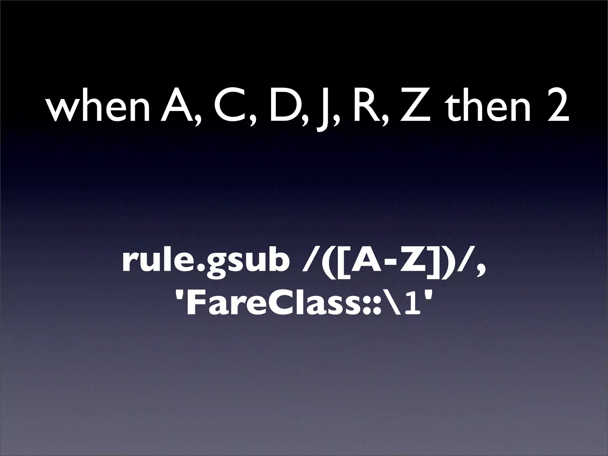 Business Natural Languages Development In Ruby