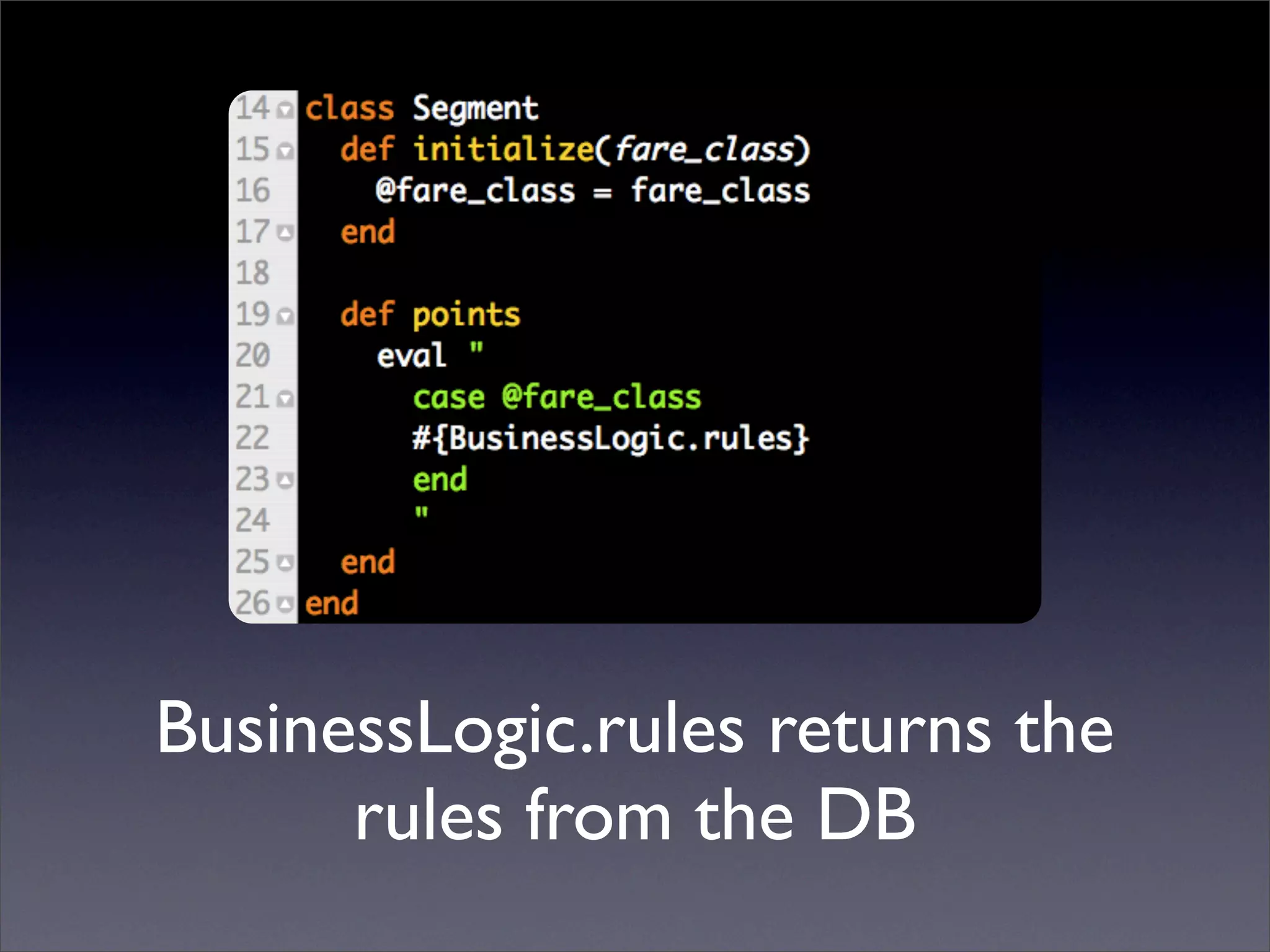 Business Natural Languages Development In Ruby