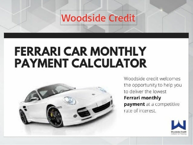 Best And Easy Ferrari Monthly Payment
