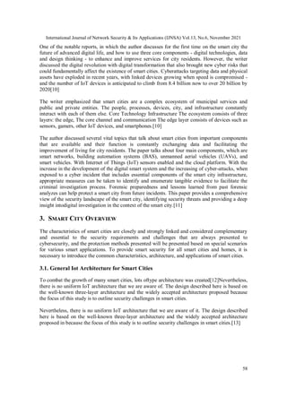 IMPROVE SECURITY IN SMART CITIES BASED ON IOT, SOLVE CYBER ELECTRONIC ...