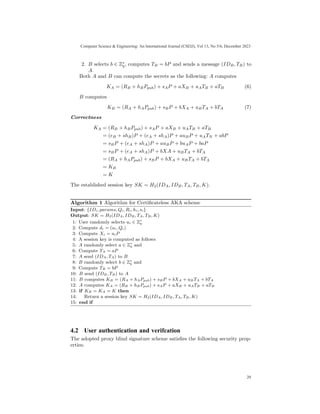 Lightweight Certificateless Authenticated Key Agreement Protocol | PDF