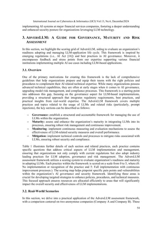 AdversLLM: A Practical Guide To Governance, Maturity and Risk ...