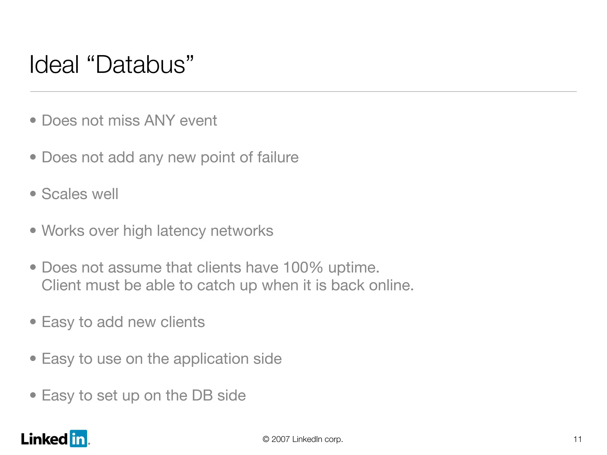 Linked In Lessons Learned And Growth And Scalability