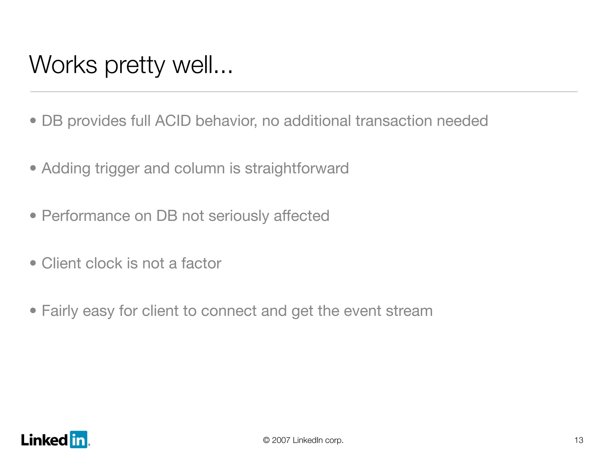 Linked In Lessons Learned And Growth And Scalability
