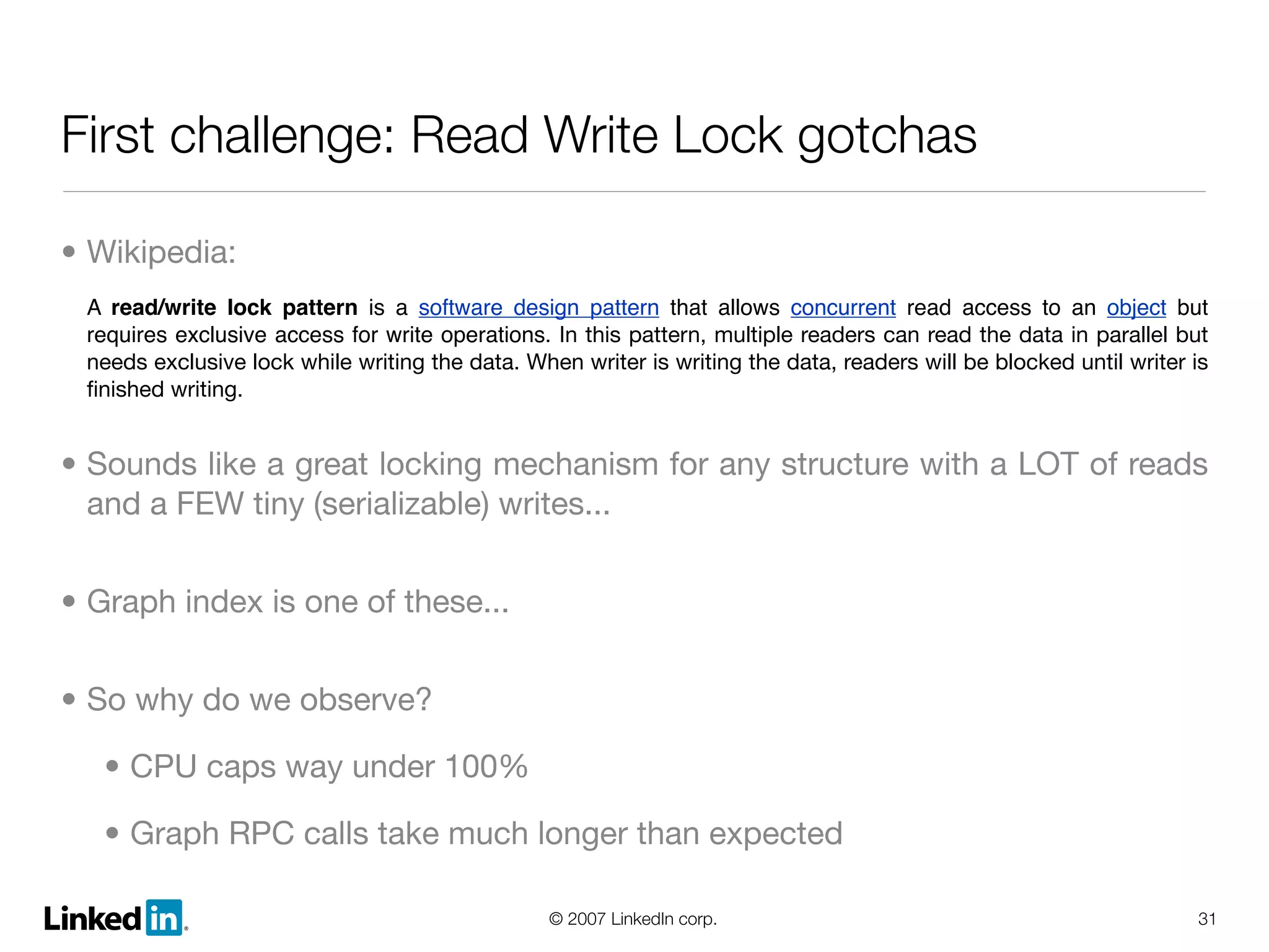 Linked In Lessons Learned And Growth And Scalability