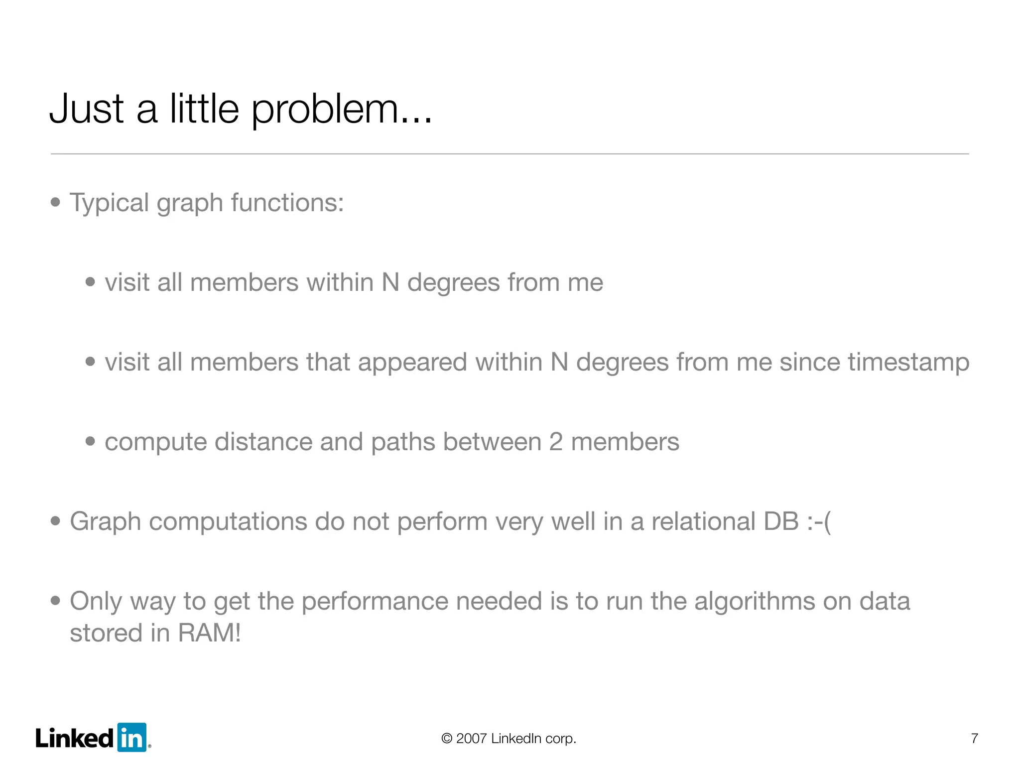 Linked In Lessons Learned And Growth And Scalability