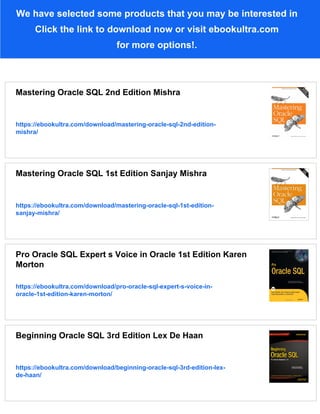 Oracle PL SQL Programming Sixth Edition Steven Feuerstein | PDF