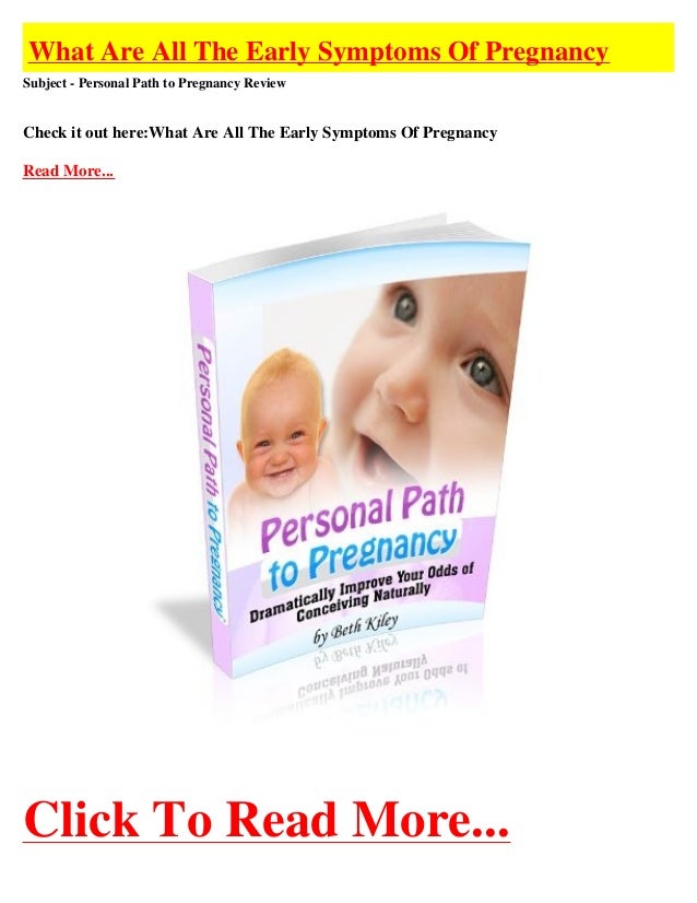 What Are All The Early Symptoms Of Pregnancy