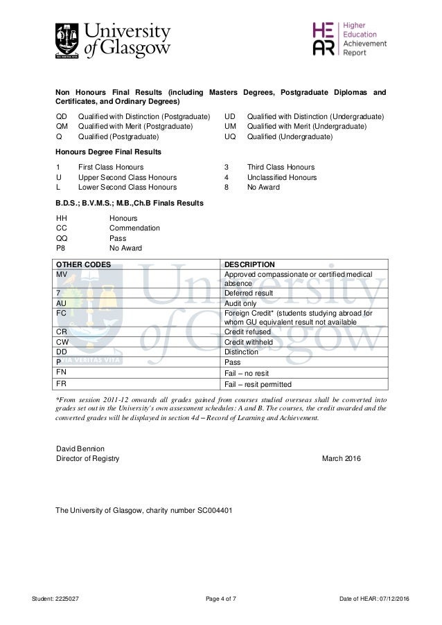 second class honours