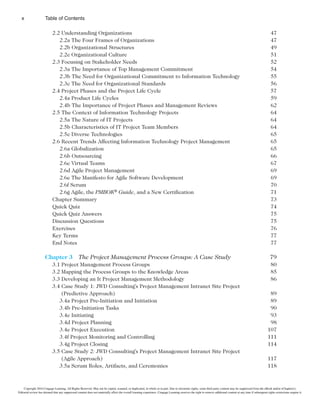 (eBook PDF) Information Technology Project Management 8th Edition | PDF