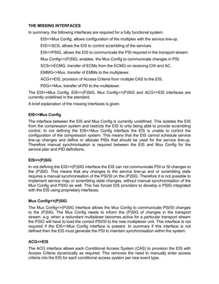 DVBSimulcrypt | PDF