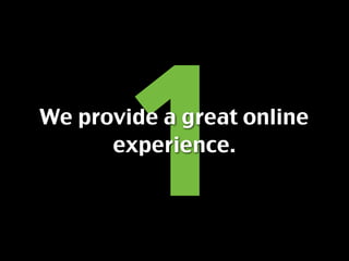 Fuel for a great web experience