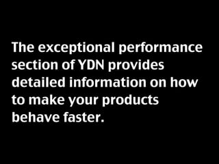 Fuel for a great web experience