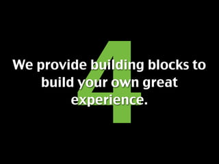 Fuel for a great web experience