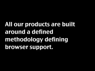 Fuel for a great web experience