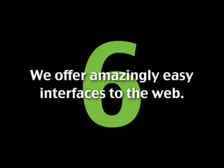 Fuel for a great web experience