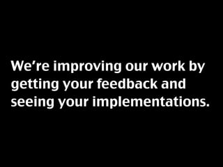 Fuel for a great web experience