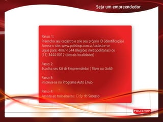 APRESENTAÇÃO DO NEGÓCIO - POLISHOP.COM.VC