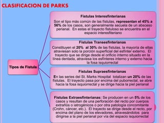 Parks Classification 136584723 absceso-y-fistula-anal | PPTX