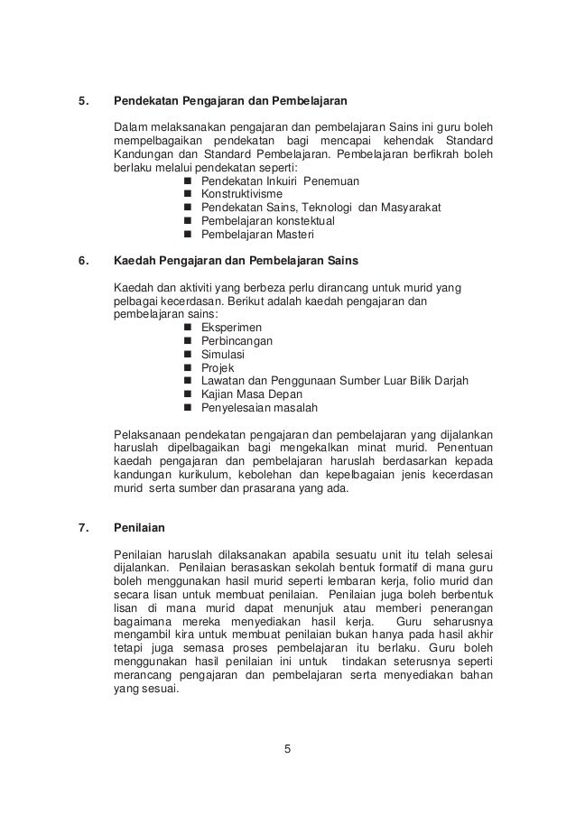 KSSR SK: MODUL PENGAJARAN DAN PEMBELAJARAN SAINS TAHUN 3