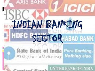 INDIAN BANKING
SECTOR
 
