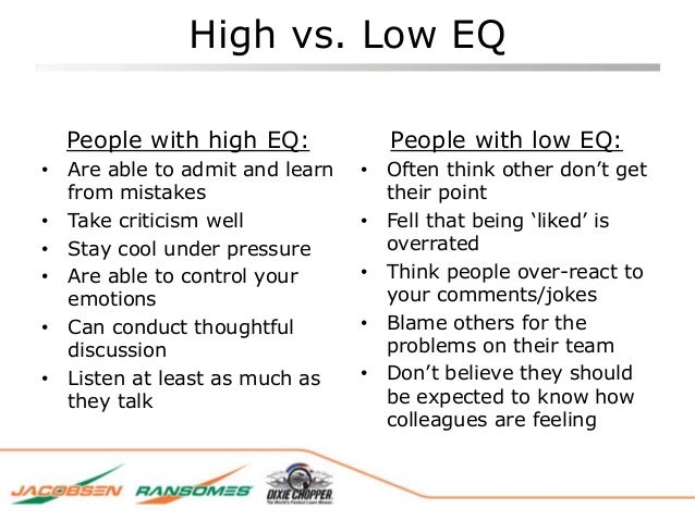 Low emotional intelligence what causes