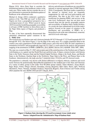Ibom Patterns Geospatial Mapping and Analysis of the Distribution of Public Primary ...