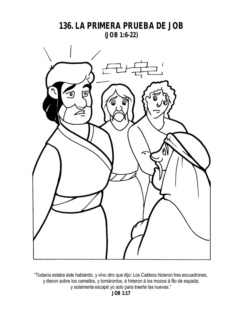 136 la primera prueba de job