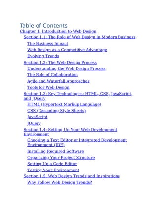 Get Master Web Design with HTML CSS JavaScript and jQuery Create ...