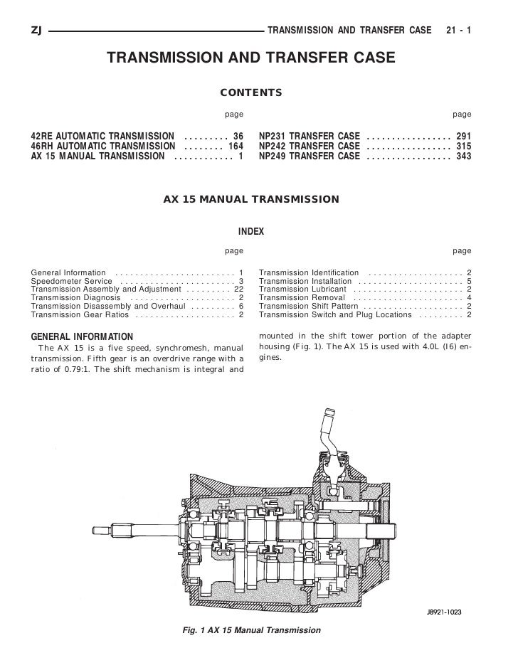 42re transmission manual