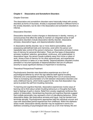 Comprehensive Guide to Dissociative and Somatoform Disorders in ...