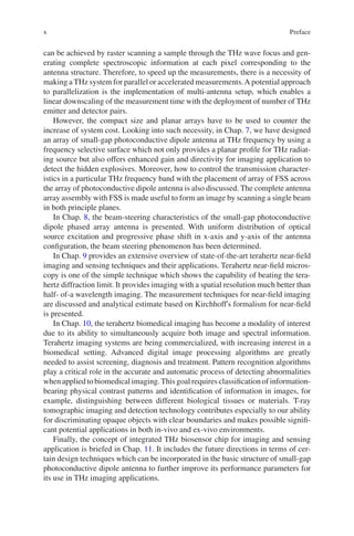 Terahertz Antenna Technology For Imaging And Sensing Applications 1st ...
