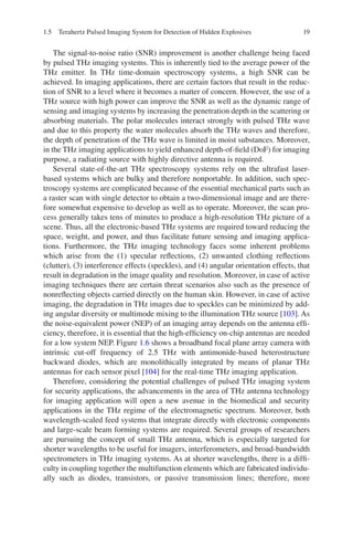 Terahertz Antenna Technology For Imaging And Sensing Applications 1st ...