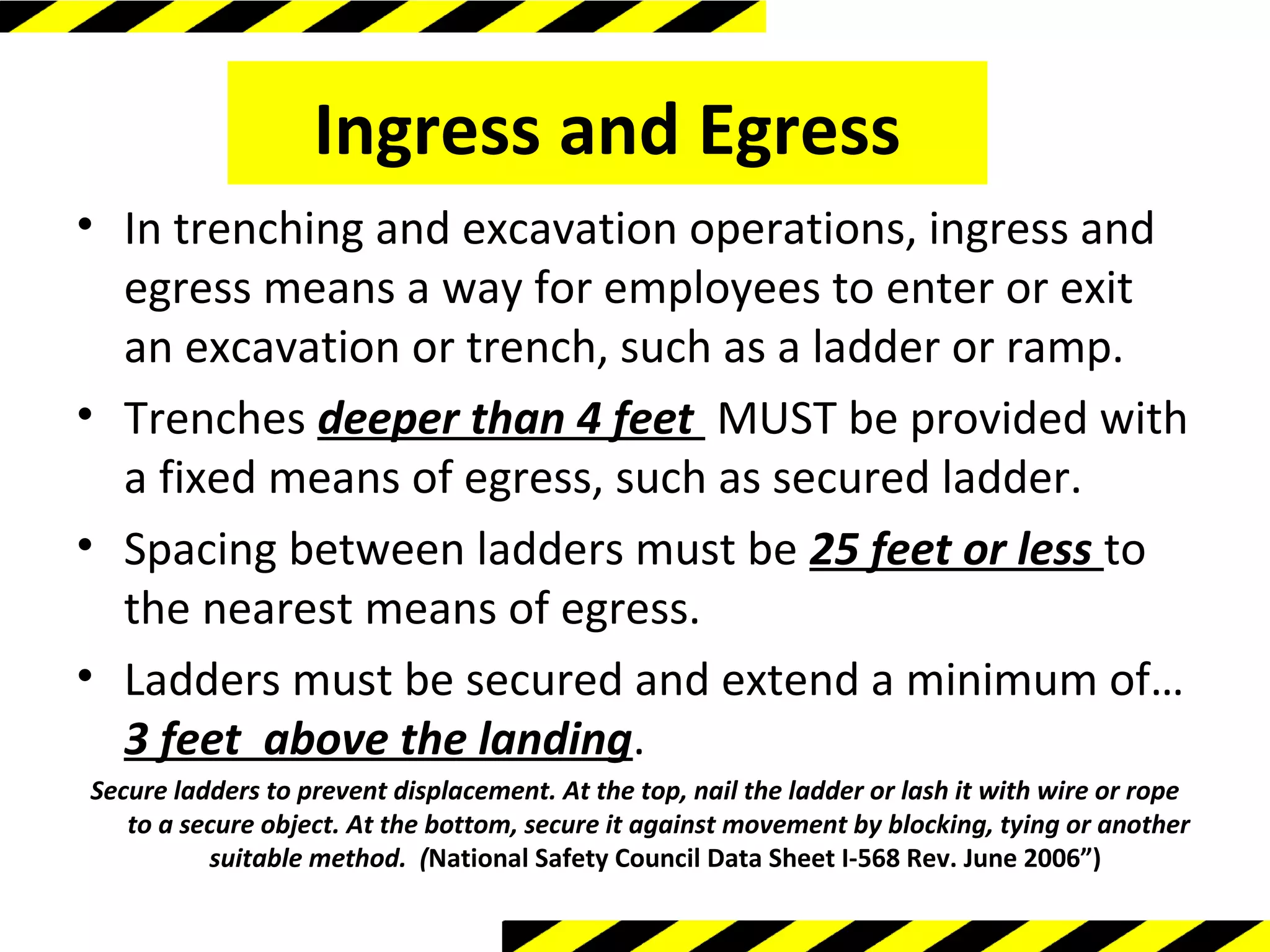 Excavation Safety Training Module 1 | PPT