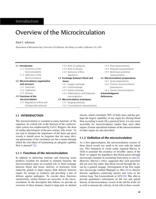 Microcirculation Second Edition Ronald F. Tuma | PDF