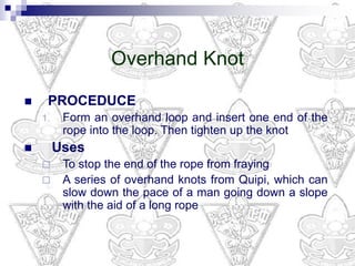 basic knot tying re uploaded file to download | PPT