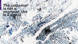 The customer
is not a
segment, she
is a signal
PART7:Software
 