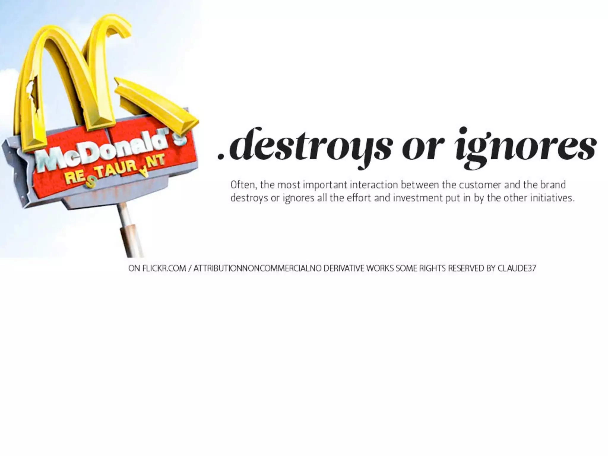 Outside - the future is not in front of us...