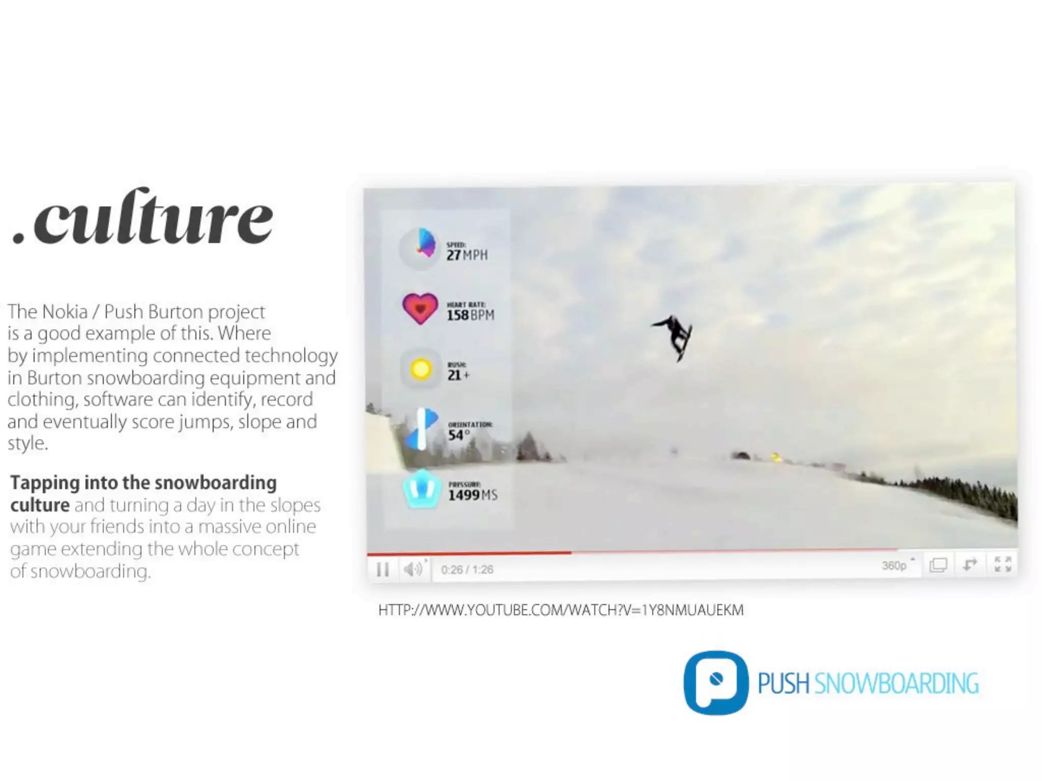 Outside - the future is not in front of us...