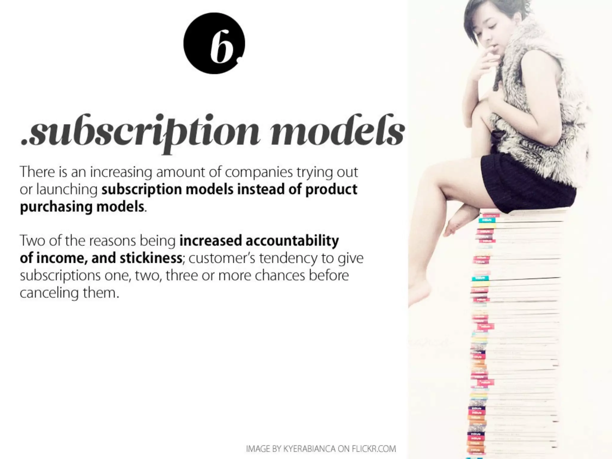 Outside - the future is not in front of us...